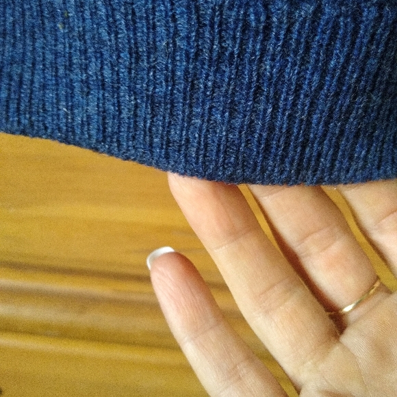 Vtg 70s Pure Wool Cardigan - Picture 9 of 14